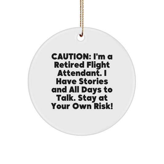 Funny Flight Attendant Gifts for Men - Flight Attendant Christmas Unique Gifts from Friends - Image 1