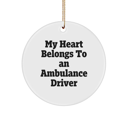 Funny Ambulance Driver Christmas Unique Gifts from Friends for Ambulance Driver Men - Image 1