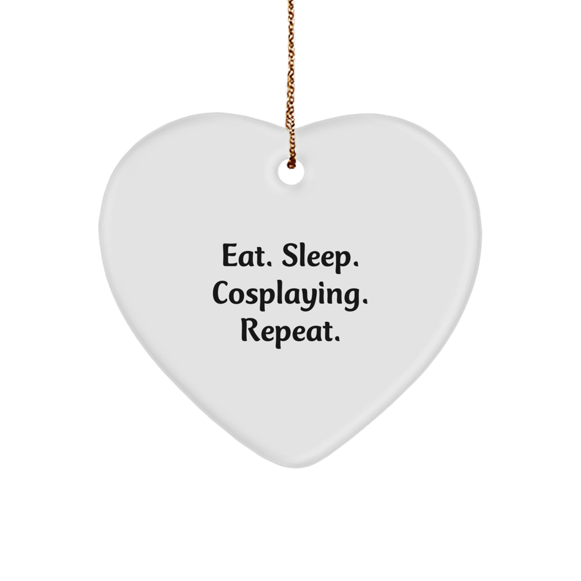 Funny Cosplaying Heart Ornament Gifts from Family and Friends for Cosplayers - Image 1