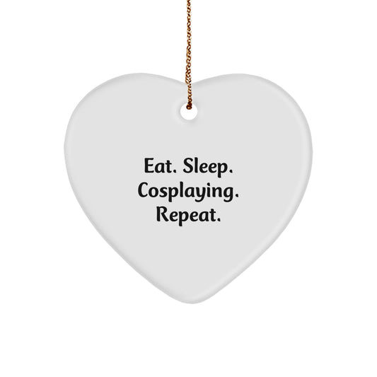 Funny Cosplaying Heart Ornament Gifts from Family and Friends for Cosplayers - Image 1