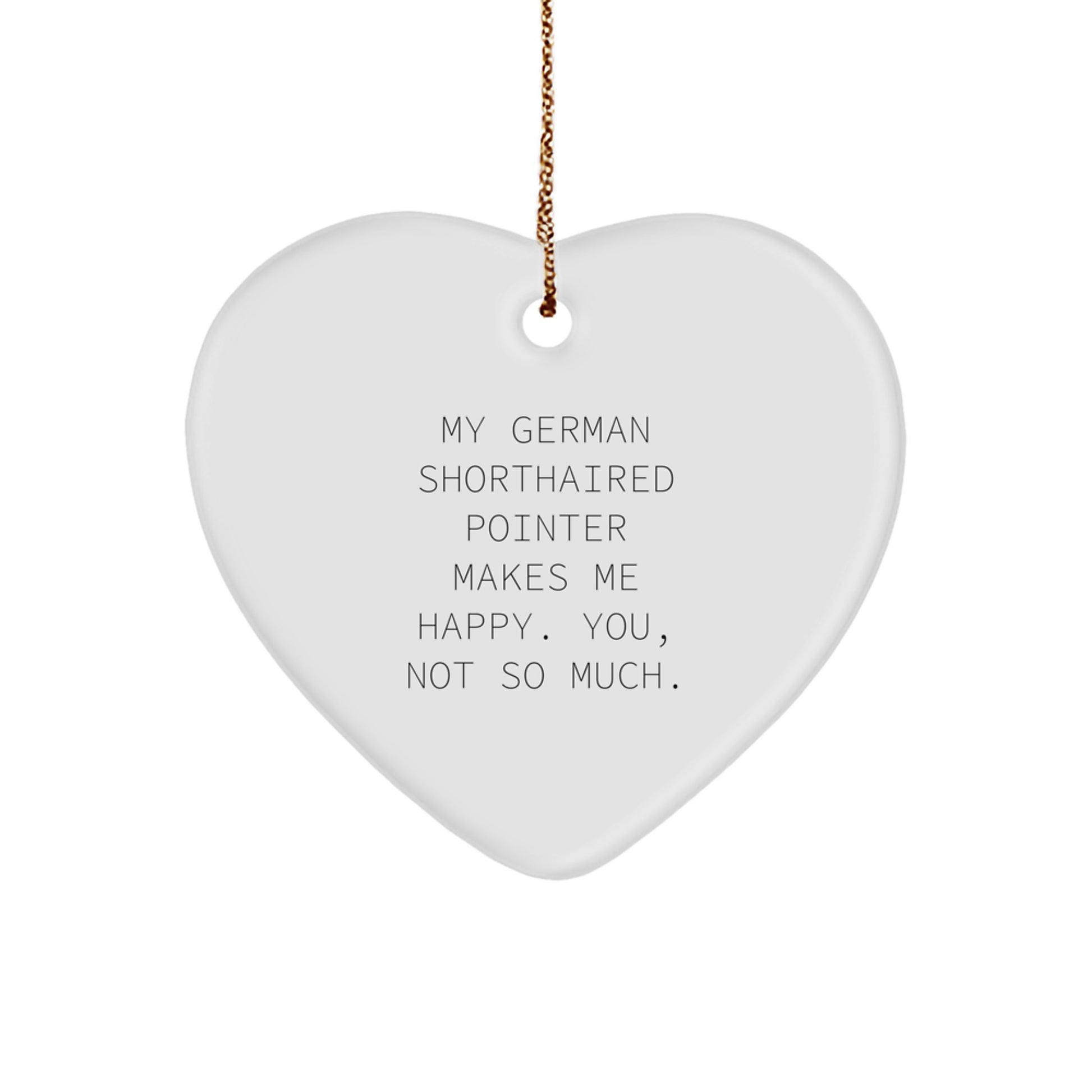 Funny German Shorthaired Pointer Dog Gifts for Him, Christmas Unique Gifts from Friends - Image 1