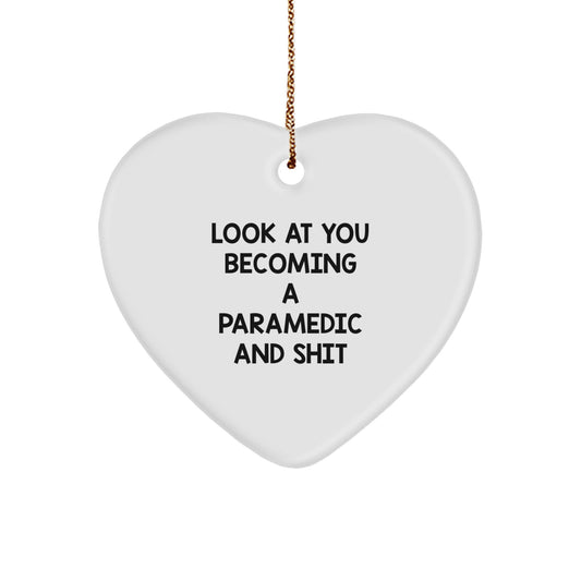 Funny Rescue Worker Gifts from Friends for Rescue Worker Men Look At You Becoming A Rescue Worker And Shit Christmas Unique Gifts - Image 1