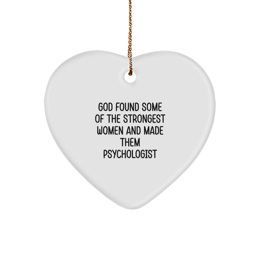 Funny Inspirational Gifts from Women Psychologists for Women Friends Coworkers Christmas Decorations - Image 1