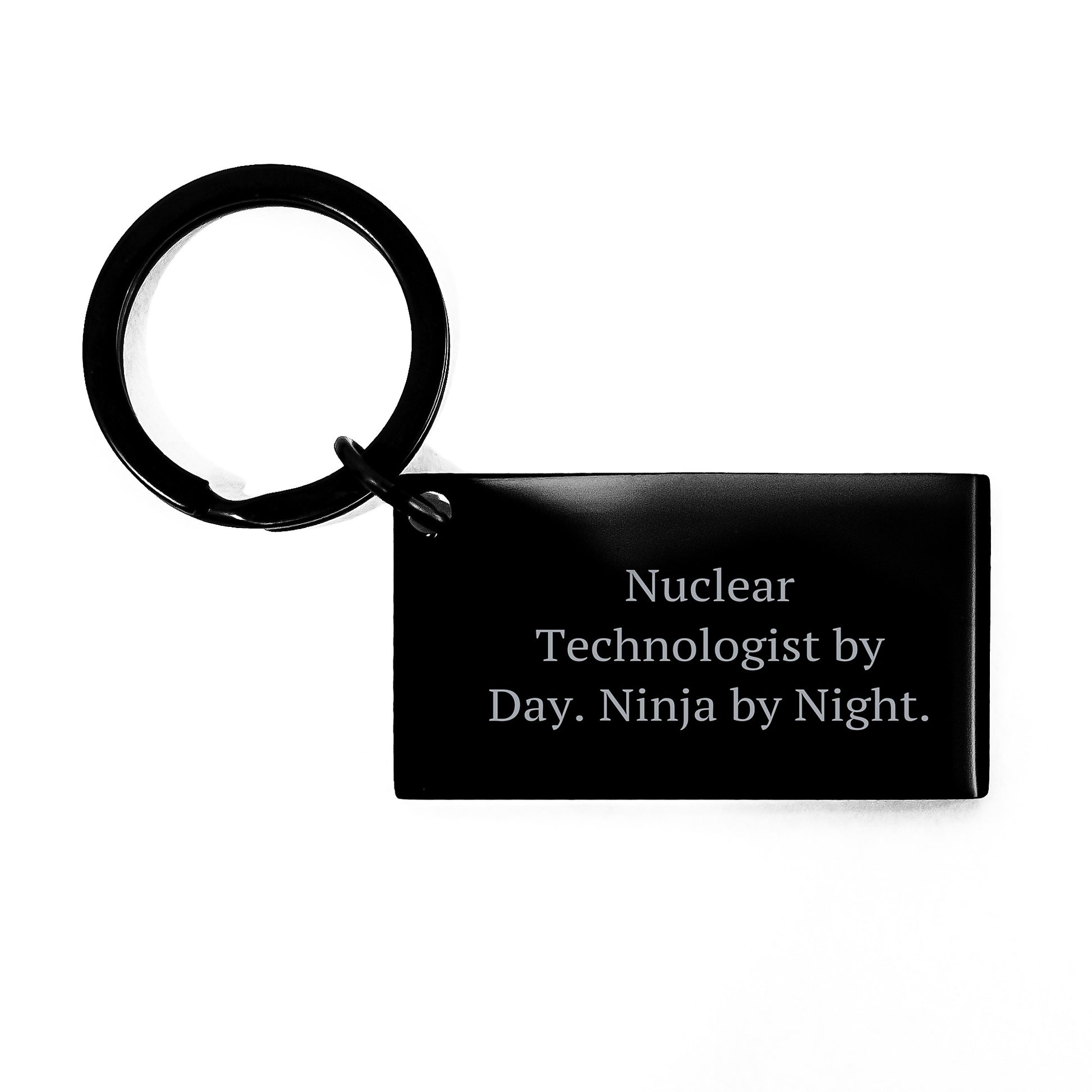 Nuclear Technologist Gifts, Ninja Keychain, Birthday Unique Presents from Friends, Family, or Coworkers - Image 1