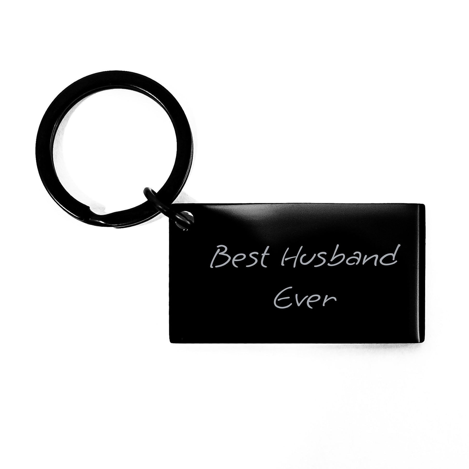 Best Husband Ever Keychain, Funny Husband Gifts for Him, Gifts from Family, Unique Graduation Gifts for Husband - Image 1