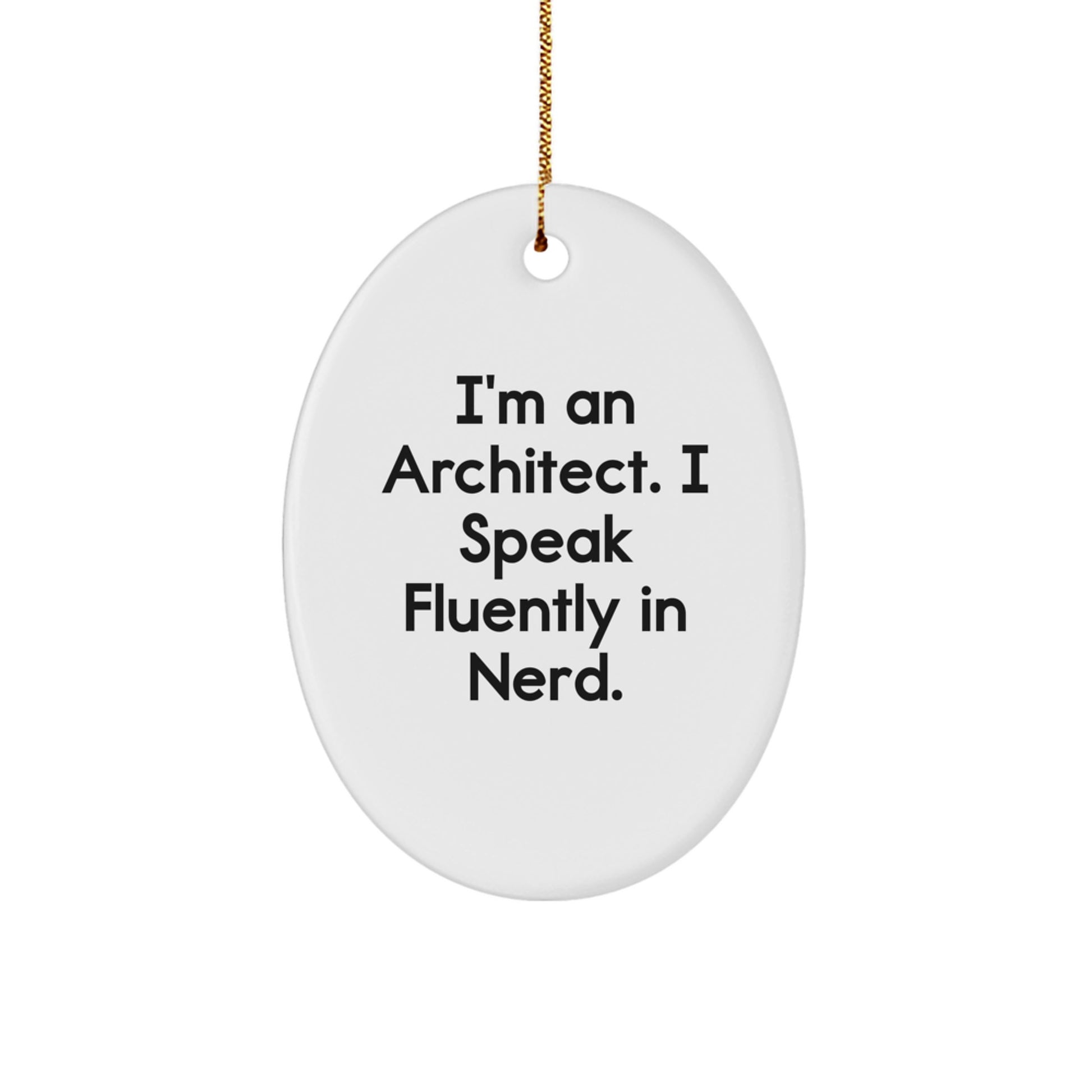 Fun Oval Architect Gifts from Men to Friends for Christmas Unique - Image 1