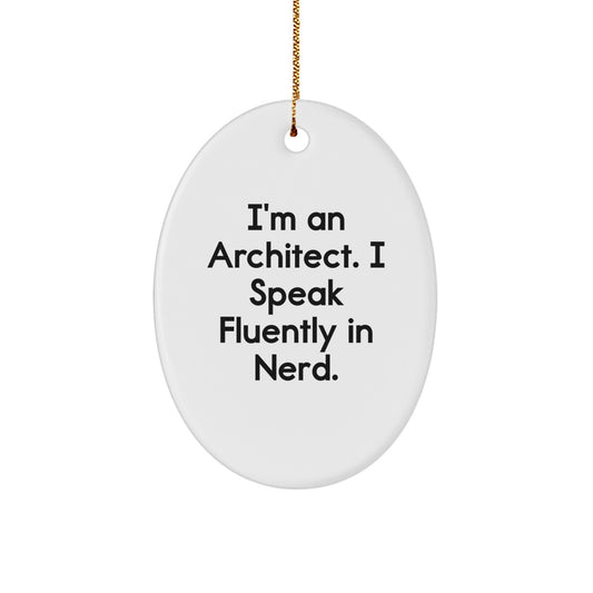 Fun Oval Architect Gifts from Men to Friends for Christmas Unique - Image 1