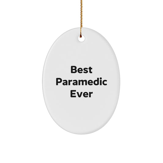 Funny Quote Rescue Worker Gifts, Oval Ornament, Christmas Unique Gifts from Men, Women, Friends, Coworkers, Family to Rescue Worker, Men, Women, Friends, Coworkers, Family - Image 1