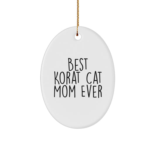 Funny Korat Cat Mom Gifts from Men to Korat Cat Lovers on Christmas Unique Gifts - Image 1