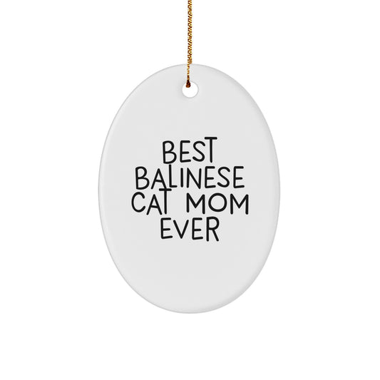 Funny Balinese Cat Mom Gifts from Friends and Family for Christmas Unique Presents - Image 1