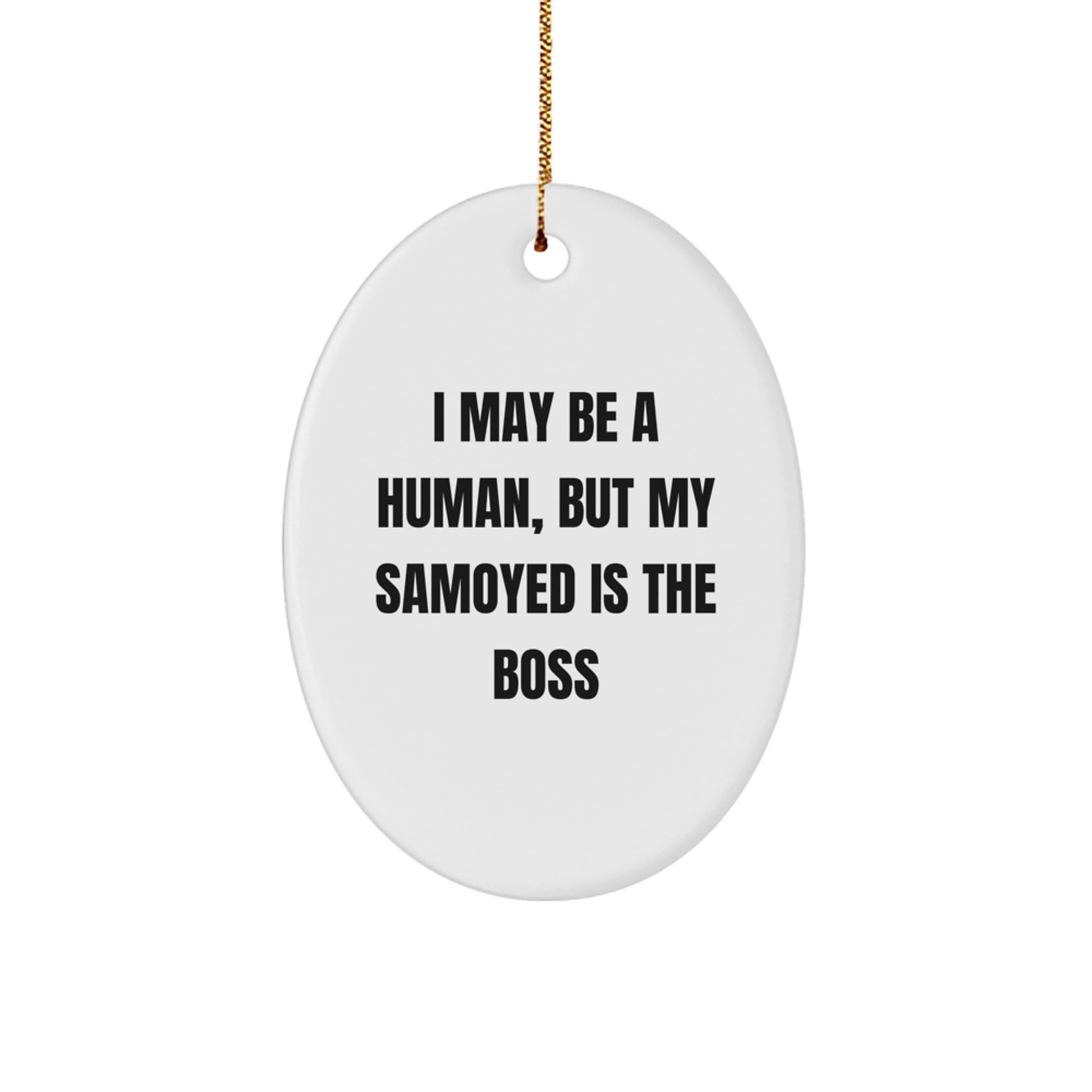 Funny Samoyed Dog Gifts from Men to Family for Christmas - Image 1