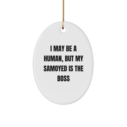 Funny Samoyed Dog Gifts from Men to Family for Christmas - Image 1