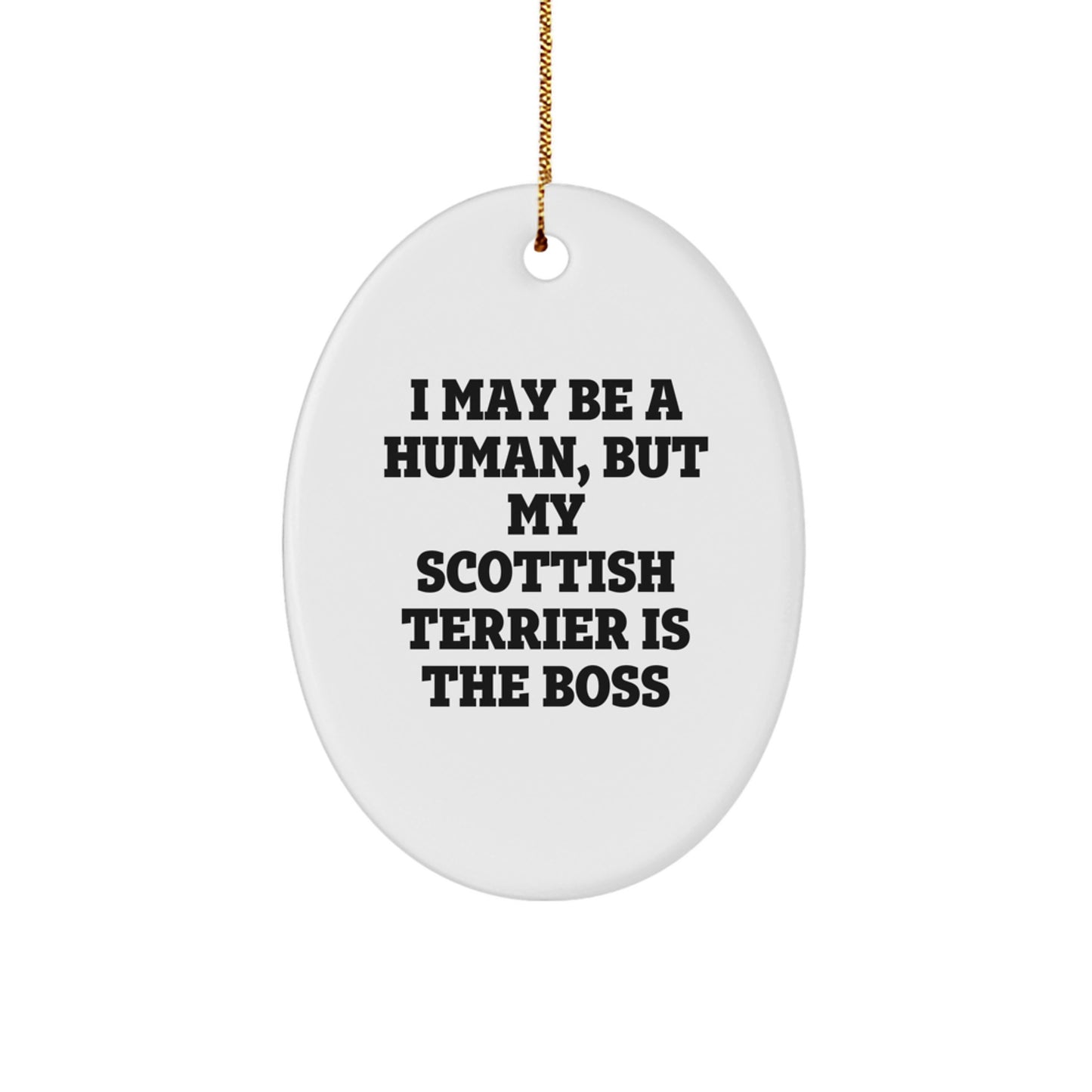 Funny Scottish Terrier Dog Christmas Unique Gifts from Men to Family Members - Image 1