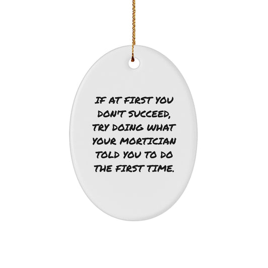 Funny Mortician Gifts from Friends for Mortician Men at Christmas Unique Gifts - Image 1