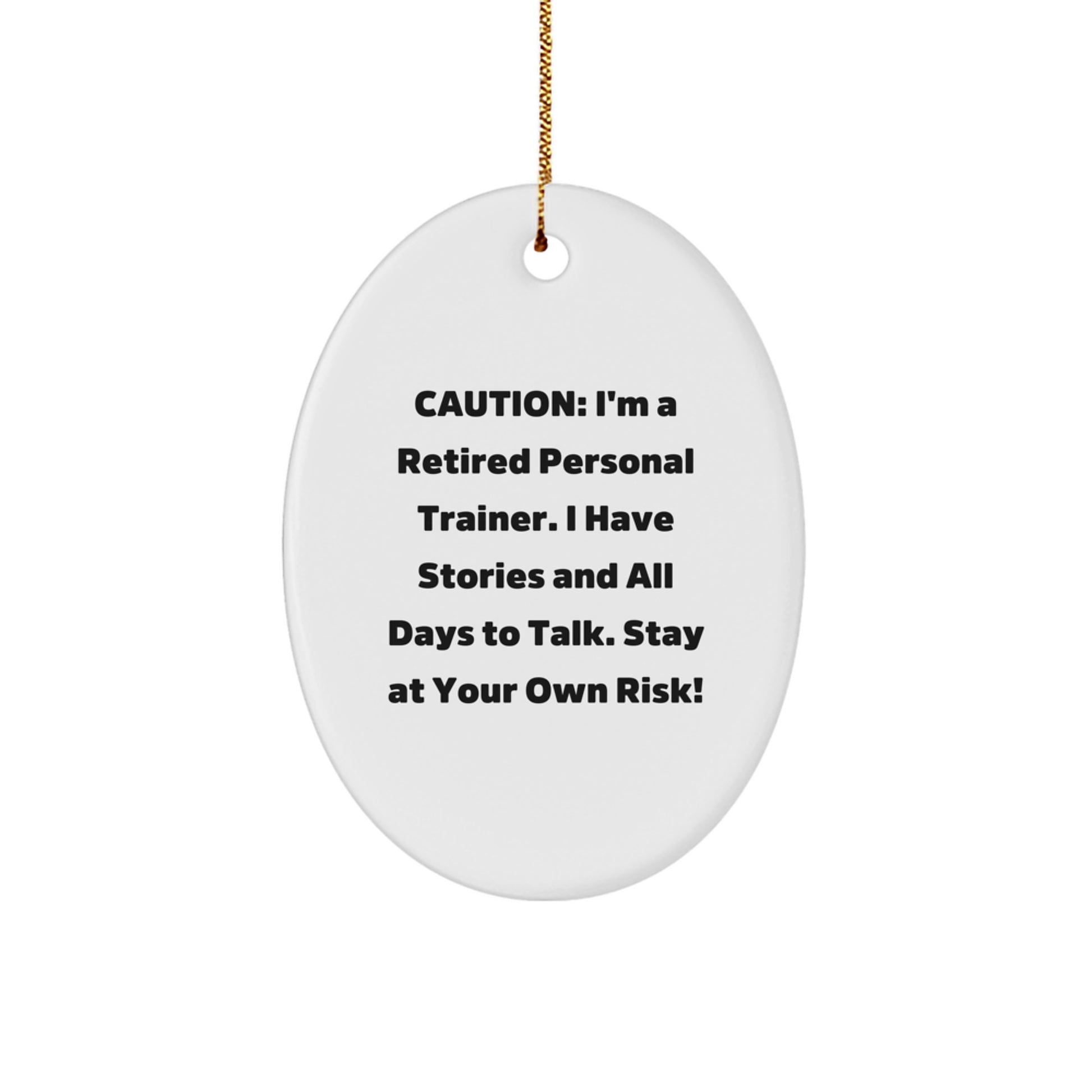 Funny Personal Trainer Christmas Unique Gifts from Friends for Personal Trainer - Image 1