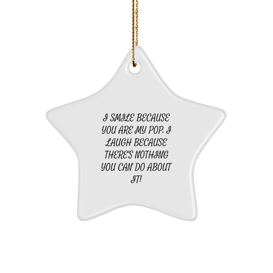 Funny Pop Star Ornament Gifts from Family to Pop Lover for Christmas Unique Gifts - Image 1