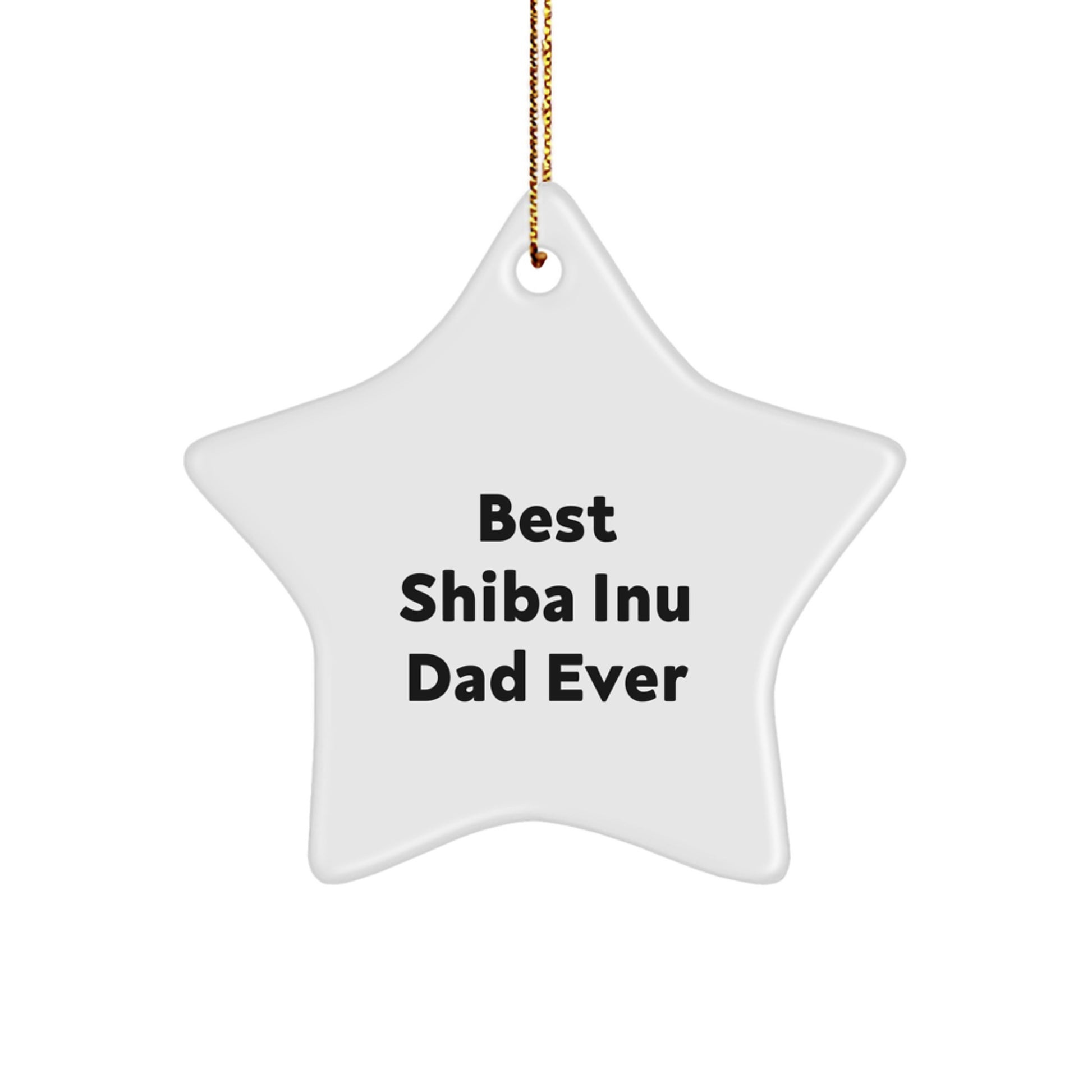 Funny Shiba Inu Dad Ever, Gift from Men to Shiba Inu Dog for Christmas Unique Gifts - Image 1
