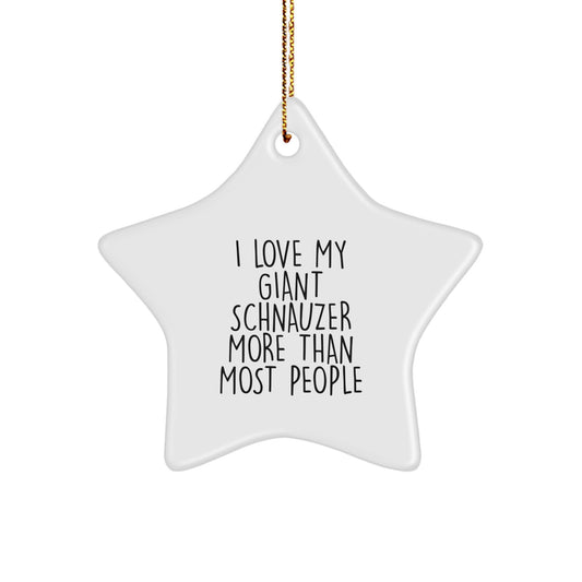 Funny Giant Schnauzer Dog Lover Gifts from Friends and Family for Christmas Unique - Image 1
