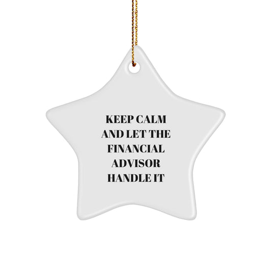 Funny Financial Advisor Gifts from Men, Women, Friends, Coworkers to Financial Advisors, Men, Women, Friends, Coworkers on Christmas Unique Gifts - Image 1