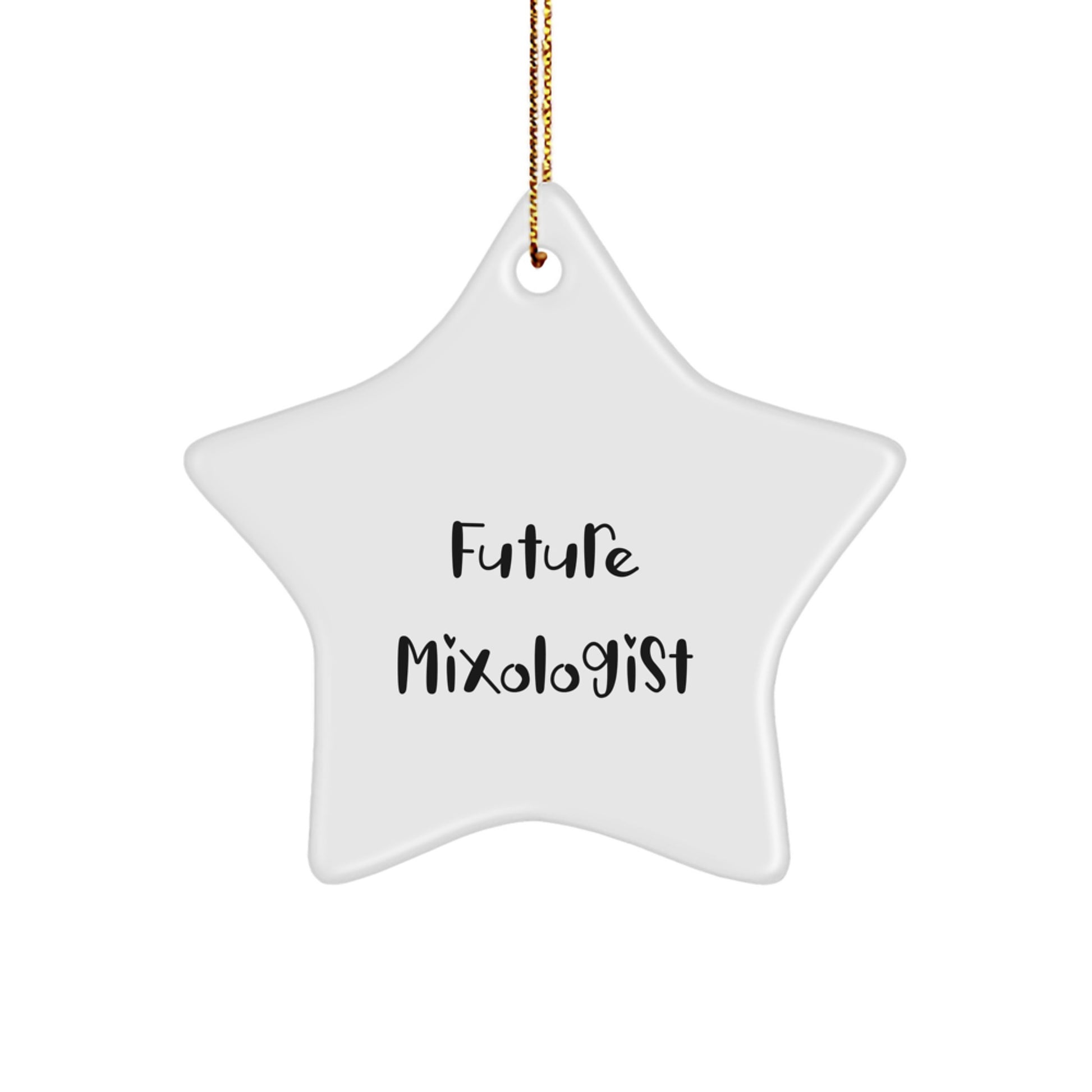 Funny Future Mixologist Gifts, Star Ornament, 'May the Mule be with You' Quote for Mixologists, Christmas Unique Gifts from Friends, Family, or Coworkers for Women, Men - Image 1