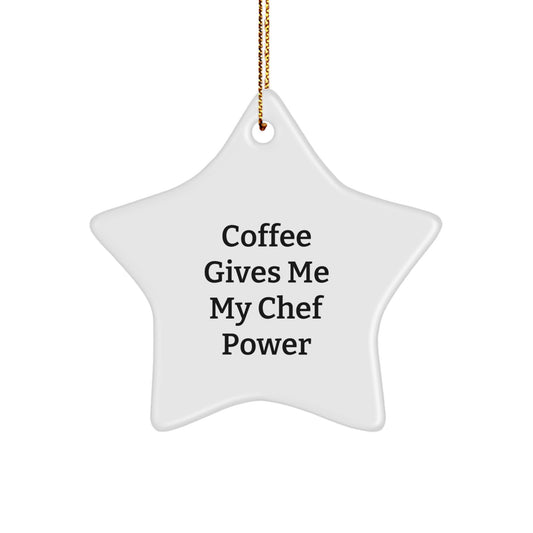 Coffee Fuels the Chef's Star Power, Gifts from Friends for Christmas - Image 1